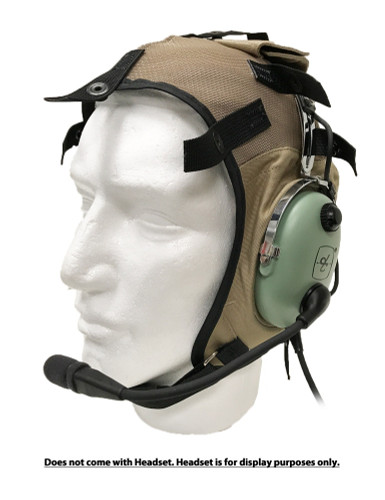 DC Cloth Helmet Assembly - Mesh Khaki #18636G-11