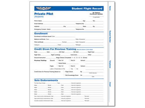 ASA Student Flight Records: Private