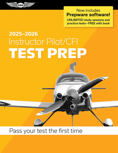 ASA Test Prep: Certified Flight Instructor (CFI) with Prepware